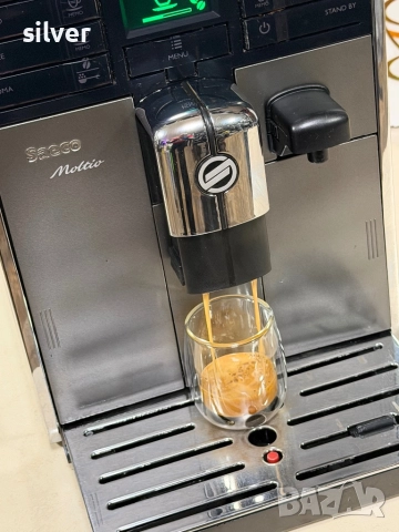 Кафемашина кафе автомат Saeco moltio с гаранция, снимка 7 - Кафемашини - 52384581