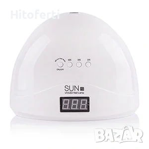LED Лампа за маникюр+UV лампа SUN 1S Бяла 48W, снимка 2 - Други - 53759394