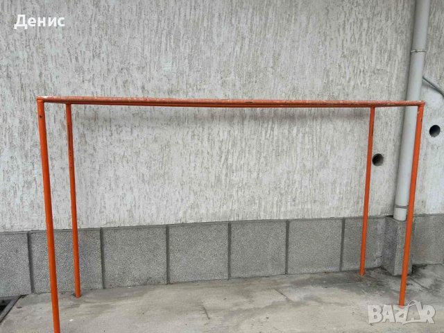 Железни тръбни щендери за дрехи, снимка 5 - Стелажи и щандове - 53605576