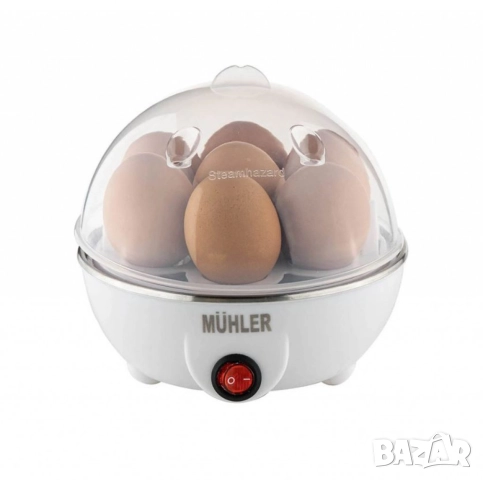Уред за варене на яйца MUHLER ME-271 – Варете до 7 яйца бързо и лесно, снимка 12 - Друга електроника - 52098457