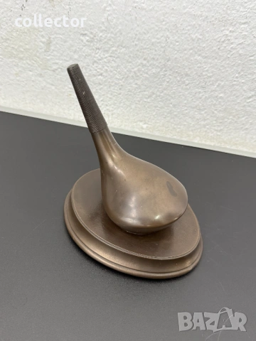 Ретро декоративна фигура "Стик за голф". №8110, снимка 7 - Антикварни и старинни предмети - 54267387