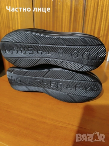 Ортопедични обувки-боти, без бомбе и ръбове, телешка кожа, снимка 3 - Мъжки боти - 53228043