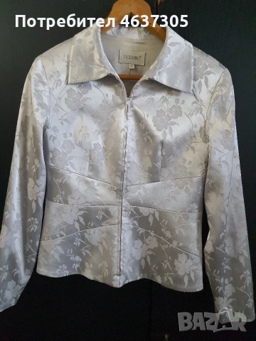 марково сребрсто яке от сатен