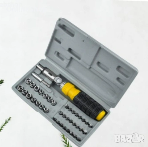 Пълен комплект отвертка , Гъвкаво рамо с аксесоари, 41 в 1 + Подарък, снимка 10 - Други инструменти - 54107003