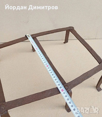 Стара кована пиростия , снимка 4 - Антикварни и старинни предмети - 53407255