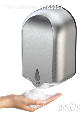 Модерни професионални дозатори за сапун, пяна, шампоан и дезинфектант – идеални за обекти с интензив, снимка 8 - Обзавеждане за заведение - 53854488