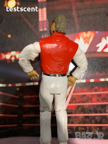 Екшън фигура WWE Bruce Prichard Брус Причар Brother Love WWE Jakks Ruthless Aggresion Legends, снимка 7 - Фигурки - 49552351