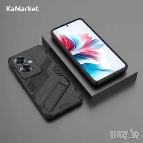 OPPO Reno11 F 5G Punk Armor Удароустойчив Калъф и Протектор, снимка 1 - Калъфи, кейсове - 47847043