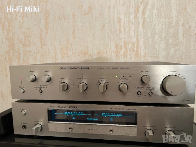 Fisher BA-3000 Fisher CC-3000, снимка 4 - Ресийвъри, усилватели, смесителни пултове - 52531340