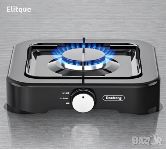 Газов единичен котлон Rosberg, 30mbar\2.2kWh, снимка 5 - Котлони - 52860779