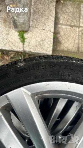 Джанти с гуми 18цола за vw, снимка 5 - Гуми и джанти - 53219941