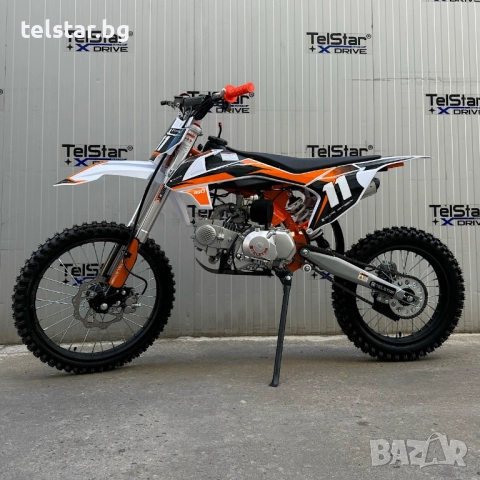 Кросов мотор TELSTAR 160cc с усилена рамка модел 2025 с двойно запалване : електрически стартер + ма, снимка 4 - Мотоциклети и мототехника - 52424999