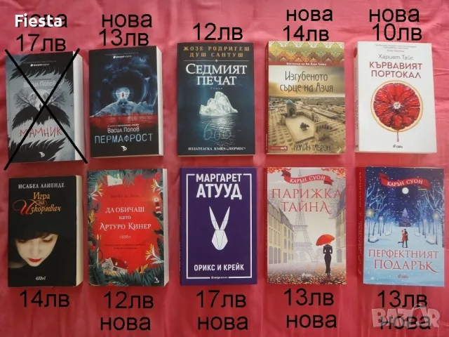 Книги - нови и стари издания, снимка 6 - Художествена литература - 19365276