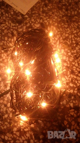 Коледни лампички Цветных микроламп - 50000 часов работы - Гирлянда Электрическая, снимка 13 - Декорация за дома - 51436847