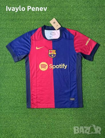 Ново! Барселона/ Barcelona оригинални тениски 2024/2025 Nike, снимка 2 - Спортни дрехи, екипи - 46463780