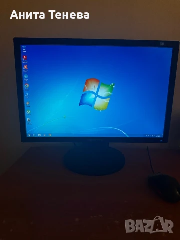 Компютър ASUS+монитор Самсунг,мишка и клавиатура, снимка 2 - За дома - 50899226