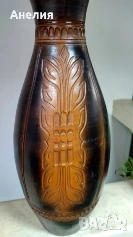 Внушителна ваза с височина 62 см, снимка 8 - Вази - 50923842
