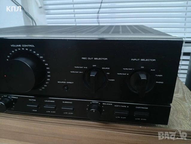 Стерео усилвател Kenwood KA-5020, снимка 4 - Ресийвъри, усилватели, смесителни пултове - 53366617