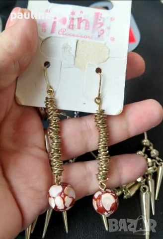 Бижута / Обеци с перли - топки, обеци с камъни и обеци на щифт , снимка 17 - Обеци - 33375481