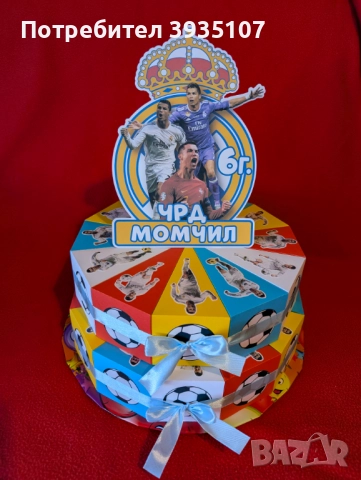 Картонена торта Майнкрафт, снимка 11 - Други - 52079928