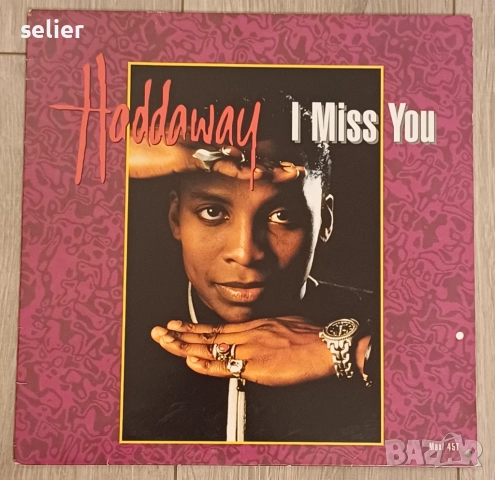 Haddaway ‎– I Miss You Maxi Single 12 Издание 🇫🇷 FRANCE 1993г Състояние на винила:NEAR MINT Състоя