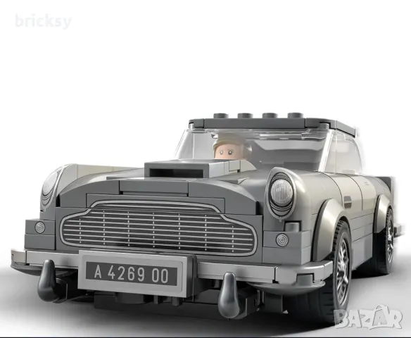 LEGO Speed Champion 76911 - 007 Aston Martin DB5 Астон Мартин агент 007, снимка 4 - Конструктори - 48352493