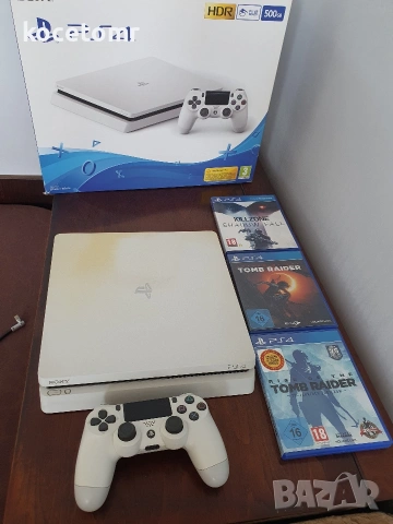 PS4 slim 500GB БЯЛ