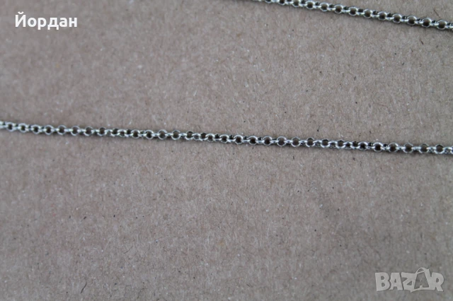 Сребърно колие с камъни гранати, снимка 6 - Колиета, медальони, синджири - 50772301