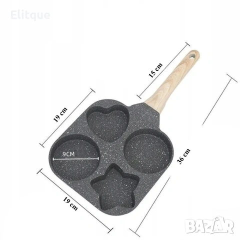 Тигани за яйца, палачинки, кюфтенца, газова индукция, снимка 3 - Съдове за готвене - 53211983