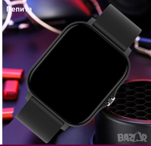 Смарт часовник-AMOLED екран, снимка 5 - Смарт гривни - 52156796