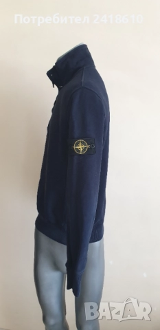 Stone Island Half Zip Mens Size S ОРИГИНАЛ! Мъжки Суичер!, снимка 5 - Суичъри - 51532805
