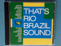 Various – 1989 - That's Rio Brazil(Latin)