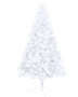 Изкуствена коледна елха - бяла -120см, снимка 3