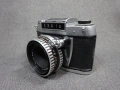 СТАР РЕТРО СОЦ ГДР DDR SLR ФОТОАПАРАТ EXA IA С ШАХТОВ ВИЗЬОР + CARL ZEISS TESSAR, снимка 3