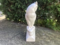 стар немски порцелан - голяма порцеланова фигура БУХАЛ, снимка 6
