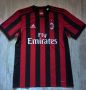 Фланелка  FC Milan / Милан Adidas оригинал, снимка 1 - Футбол - 45935647