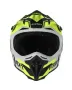 Мотокрос каска ACERBIS PROFILE 5 BLACK/FLUO YELLOW  58397, снимка 2