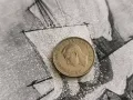 Монета - Великобритания - 1 шилинг | 1947г., снимка 2