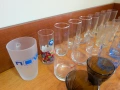 Комплект от 42 чаши за вода и безалкохолно + купичка, снимка 8