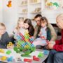 Lktvys Семейна настолна игра за балансиране със строителни блокове за деца, снимка 5