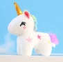 🦄 Розов еднорог играчка (12 см / 10 см) плюшена, снимка 6