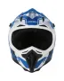 Мотокрос каска ACERBIS PROFILE 5 WHITE/BLUE  58392, снимка 2