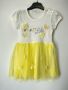 Красива, жълта рокля Breeze , снимка 1 - Бебешки рокли - 45633796