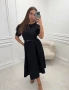 ✨️Елегантни дамски рокли с коланче,миди дължина  , снимка 3