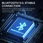 Bluetooth интеркомът за мотоциклетна каска Moman H1, снимка 2