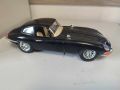 Метална количка Jaguar E 1961 Burago 1:18, снимка 4