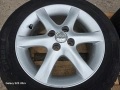 Лети джанти 15ки 4х100 Toyota + летни гуми 195/60/15 Semperit, снимка 4