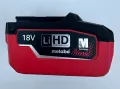 Metabo 18V 5.5Ah M-Ultra Li-HD - Акумулаторна батерия , снимка 3