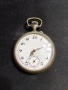 Швейцарски джобен часовник посребрени капаци - Argentan -  Цилиндър - РЯДЪК, снимка 17