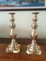 Чифт свещници от месинг, снимка 2
